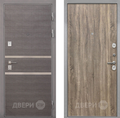 Дверь Интекрон (INTECRON) Неаполь Гладкая Дуб турин в Электростали