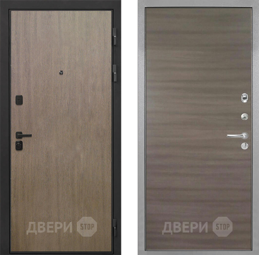Входная металлическая Дверь Интекрон (INTECRON) Профит Black Венге Коричневый Гладкая Дуб тоскано поперечный в Электростали