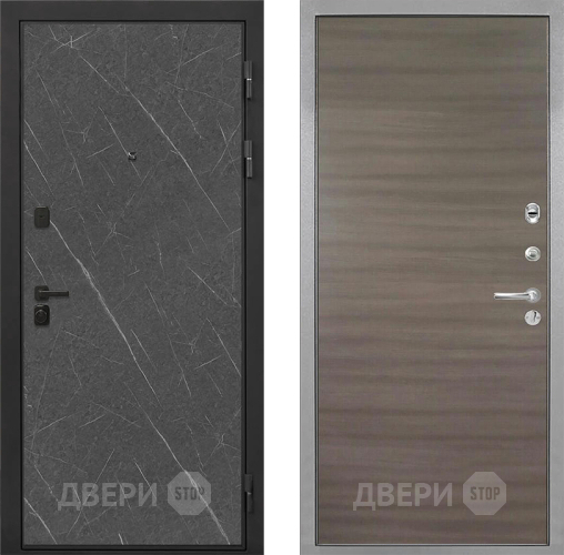 Дверь Интекрон (INTECRON) Профит Black Гранит Лава Оникс Гладкая Дуб тоскано поперечный в Электростали