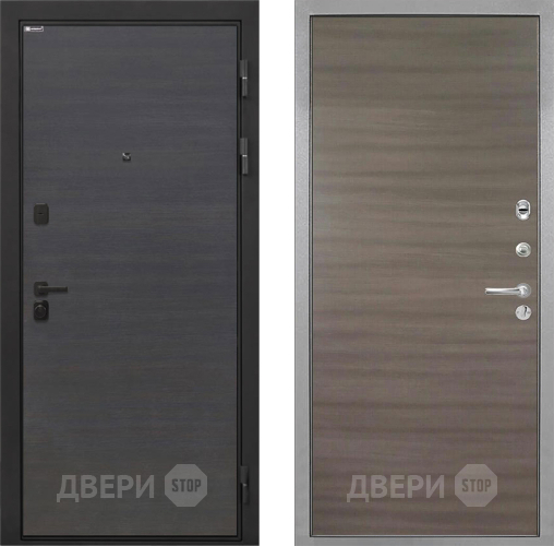 Дверь Интекрон (INTECRON) Профит Black Эковенге Гладкая Дуб тоскано поперечный в Электростали