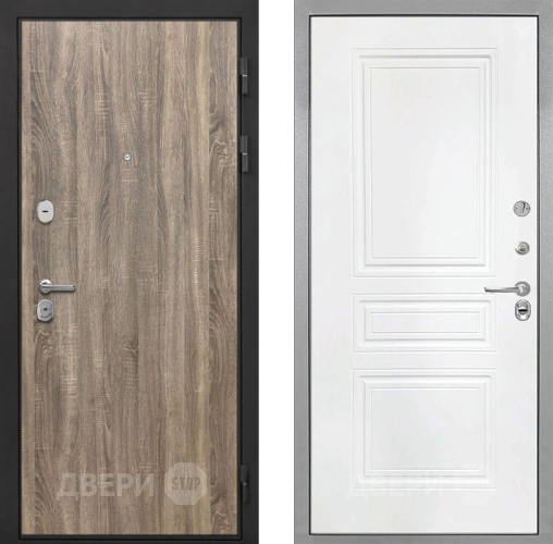 Дверь Интекрон (INTECRON) Гектор Дуб Турин ФЛ-243 Белый матовый в Электростали