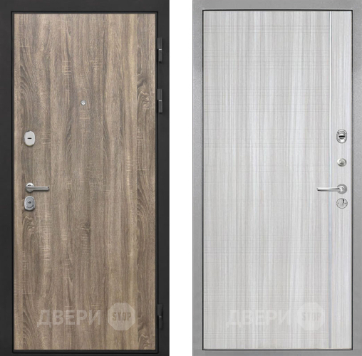 Дверь Интекрон (INTECRON) Гектор Дуб Турин В-07 с молдингом Сандал белый в Электростали