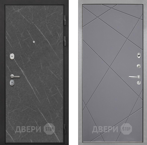 Дверь Интекрон (INTECRON) Гектор Гранит Лава Оникс Лучи-М Графит софт в Электростали