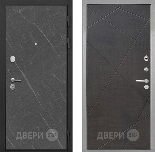 Входная металлическая Дверь Интекрон (INTECRON) Гектор Гранит Лава Оникс Лучи-М Венге распил кофе в Электростали