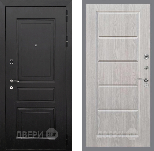 Входная металлическая Дверь Рекс (REX) 6 Венге FL-39 Беленый дуб в Электростали