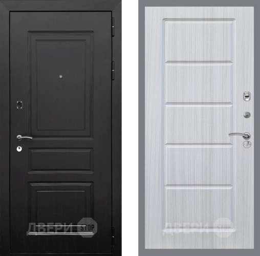 Входная металлическая Дверь Рекс (REX) 6 Венге FL-39 Сандал белый в Электростали