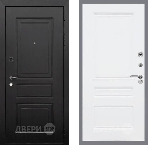 Входная металлическая Дверь Рекс (REX) 6 Венге FL-243 Силк Сноу в Электростали