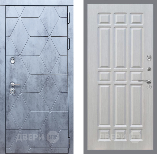 Входная металлическая Дверь Рекс (REX) 28 FL-33 Лиственница беж в Электростали