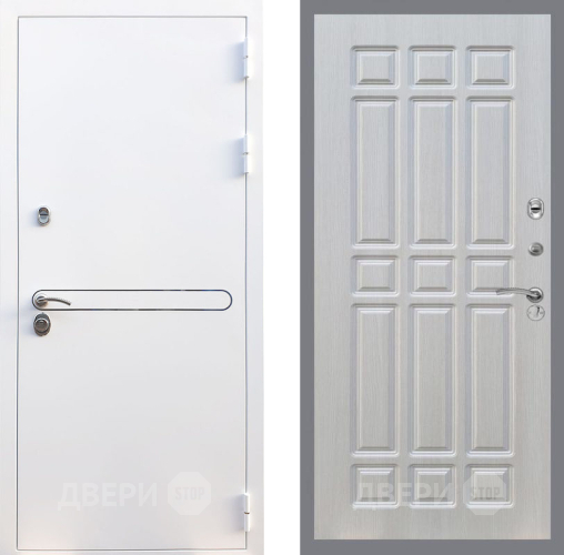 Входная металлическая Дверь Рекс (REX) 27 FL-33 Лиственница беж в Электростали