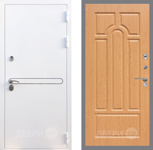 Входная металлическая Дверь Рекс (REX) 27 FL-58 Дуб в Электростали