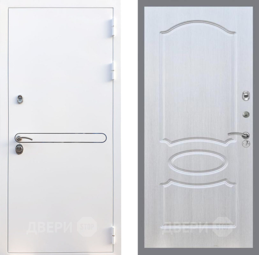 Входная металлическая Дверь Рекс (REX) 27 FL-128 Лиственница беж в Электростали