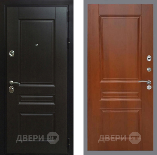 Входная металлическая Дверь Рекс (REX) Премиум-Н FL-243 Итальянский орех в Электростали