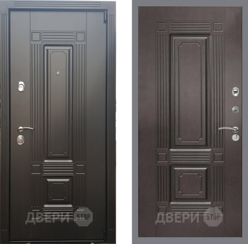 Входная металлическая Дверь Рекс (REX) 9 FL-2 Венге в Электростали
