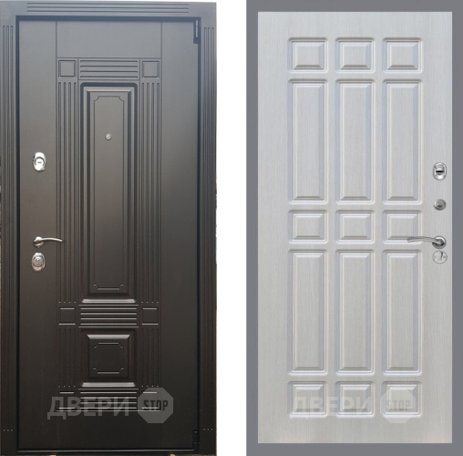 Входная металлическая Дверь Рекс (REX) 9 FL-33 Лиственница беж в Электростали