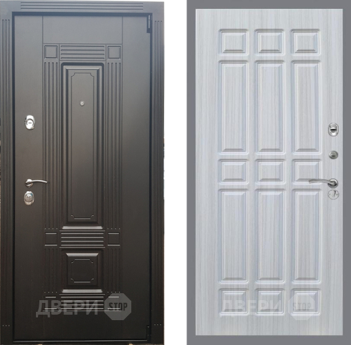 Входная металлическая Дверь Рекс (REX) 9 FL-33 Сандал белый в Электростали