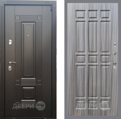 Входная металлическая Дверь Рекс (REX) 9 FL-33 Сандал грей в Электростали