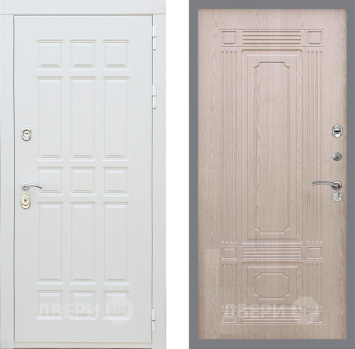 Дверь Рекс (REX) 8 Силк Сноу FL-2 Беленый дуб в Электростали