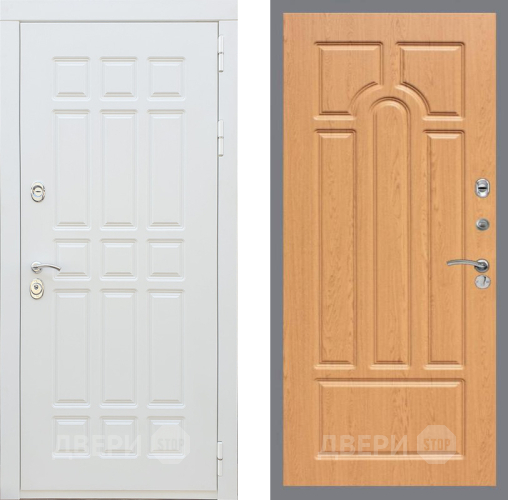 Дверь Рекс (REX) 8 Силк Сноу FL-58 Дуб в Электростали