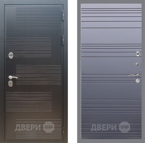 Входная металлическая Дверь Рекс (REX) премиум 185 Line Силк титан в Электростали