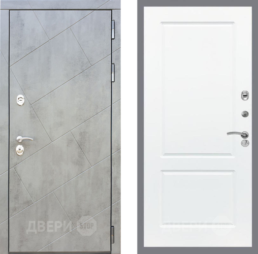 Входная металлическая Дверь Рекс (REX) 22 FL-117 Силк Сноу в Электростали