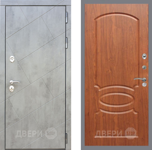 Входная металлическая Дверь Рекс (REX) 22 FL-128 Морёная берёза в Электростали