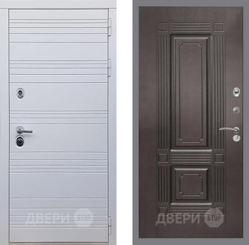 Входная металлическая Дверь Рекс (REX) 14 Силк Сноу FL-2 Венге в Электростали
