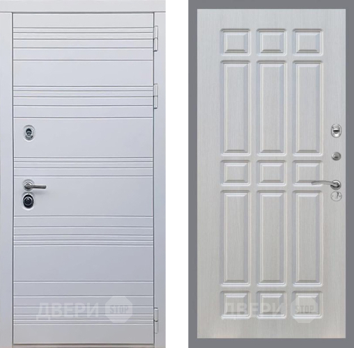 Входная металлическая Дверь Рекс (REX) 14 Силк Сноу FL-33 Лиственница беж в Электростали