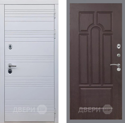 Входная металлическая Дверь Рекс (REX) 14 Силк Сноу FL-58 Венге в Электростали