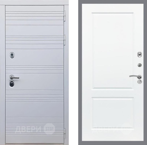 Входная металлическая Дверь Рекс (REX) 14 Силк Сноу FL-117 Силк Сноу в Электростали