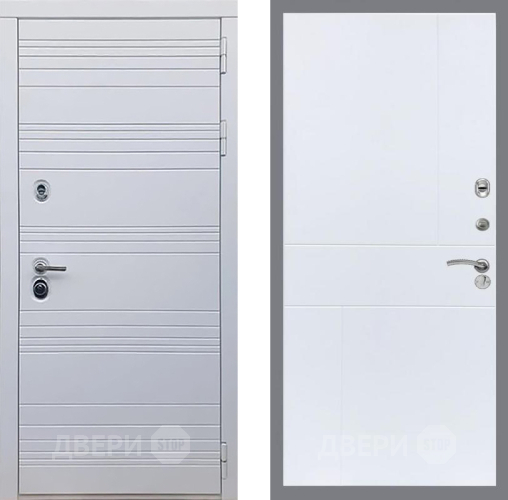 Входная металлическая Дверь Рекс (REX) 14 Силк Сноу FL-290 Силк Сноу в Электростали