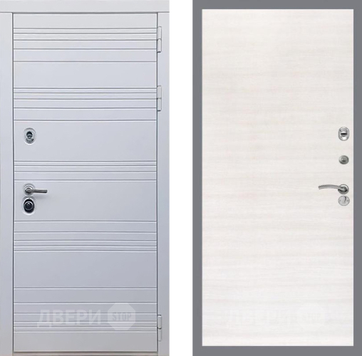 Входная металлическая Дверь Рекс (REX) 14 Силк Сноу GL Акация в Электростали