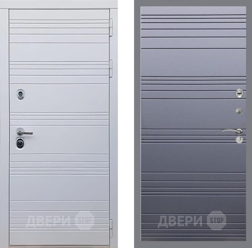 Входная металлическая Дверь Рекс (REX) 14 Силк Сноу Line Силк титан в Электростали