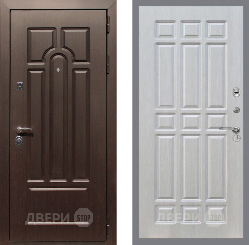 Входная металлическая Дверь Рекс (REX) Эврика FL-33 Лиственница беж в Электростали