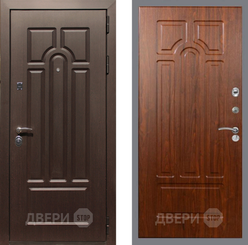 Входная металлическая Дверь Рекс (REX) Эврика FL-58 Морёная берёза в Электростали