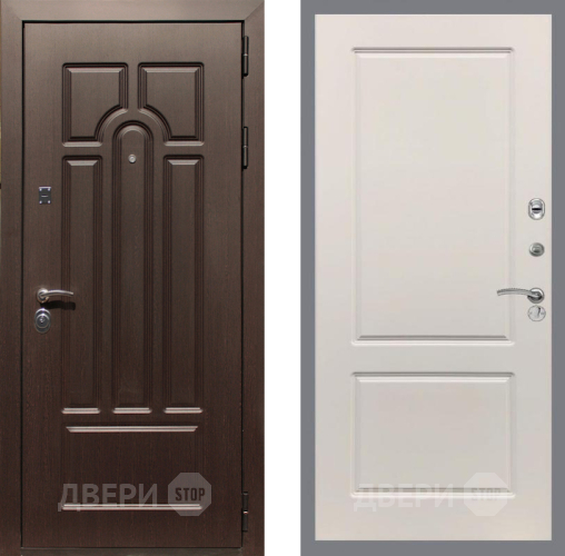 Дверь Рекс (REX) Эврика FL-117 Шампань в Электростали