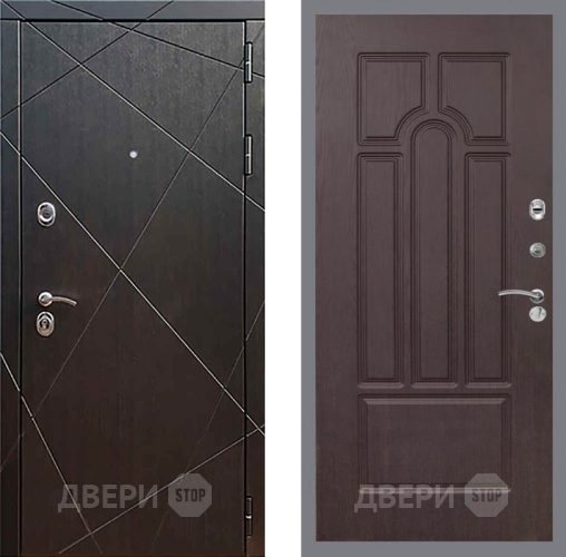 Входная металлическая Дверь Рекс (REX) 13 Венге FL-58 Венге в Электростали