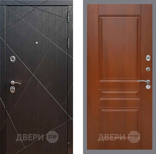 Входная металлическая Дверь Рекс (REX) 13 Венге FL-243 Итальянский орех в Электростали