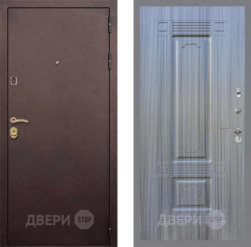 Входная металлическая Дверь Рекс (REX) Лайт 3К FL-2 Сандал грей в Электростали