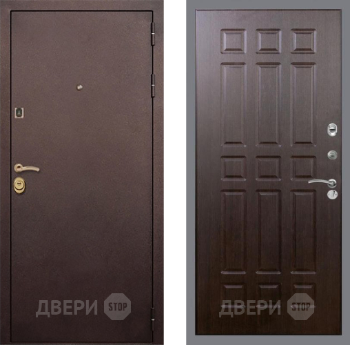 Входная металлическая Дверь Рекс (REX) Лайт 3К FL-33 Венге в Электростали