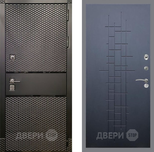 Входная металлическая Дверь Рекс (REX) 15 Черный Кварц FL-289 Ясень черный в Электростали