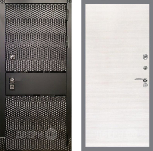 Входная металлическая Дверь Рекс (REX) 15 Черный Кварц GL Акация в Электростали