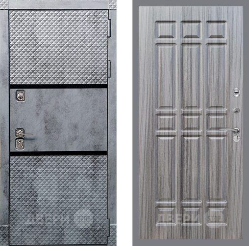 Дверь Рекс (REX) 15 Бетон Темный FL-33 Сандал грей в Электростали