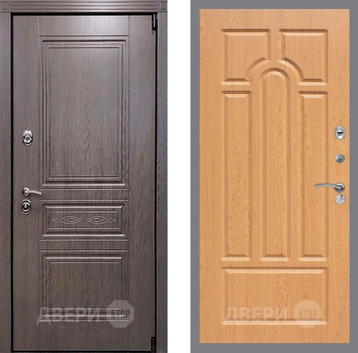 Входная металлическая Дверь Рекс (REX) Премиум-S FL-58 Дуб в Электростали