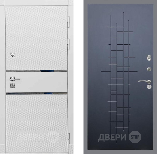 Входная металлическая Дверь Рекс (REX) 15 Силк Сноу FL-289 Ясень черный в Электростали