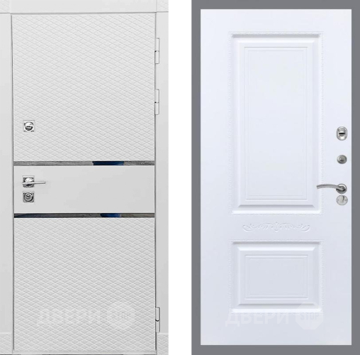 Входная металлическая Дверь Рекс (REX) 15 Силк Сноу Смальта Силк Сноу в Электростали