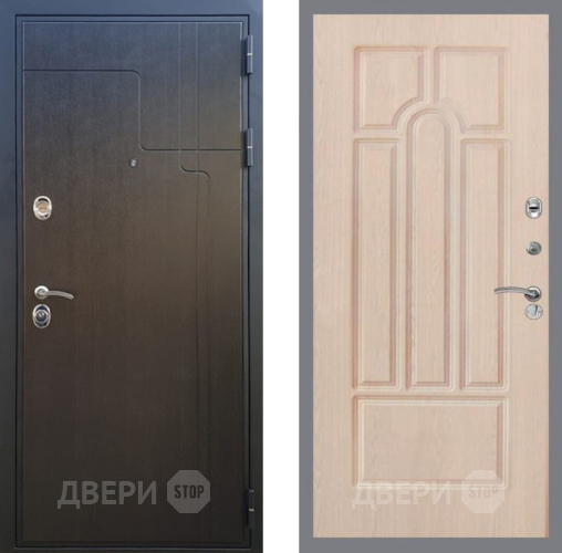 Входная металлическая Дверь Рекс (REX) Премиум-246 FL-58 Беленый дуб в Электростали