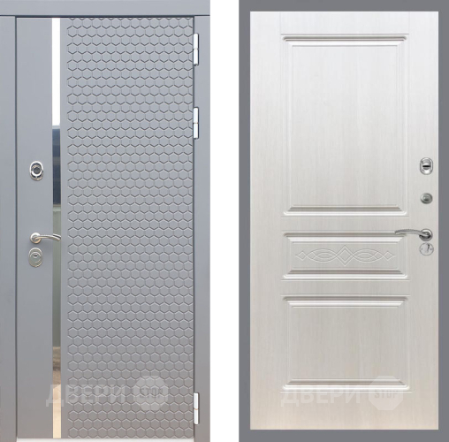 Входная металлическая Дверь Рекс (REX) 24 FL-243 Лиственница беж в Электростали