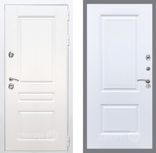 Входная металлическая Дверь Рекс (REX) Премиум-н Силк Сноу Смальта Силк Сноу в Электростали