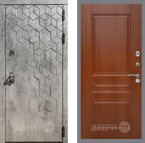 Входная металлическая Дверь Рекс (REX) 23 FL-243 Итальянский орех в Электростали