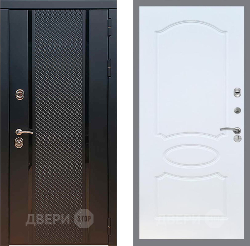 Входная металлическая Дверь Рекс (REX) 25 FL-128 Белый ясень в Электростали